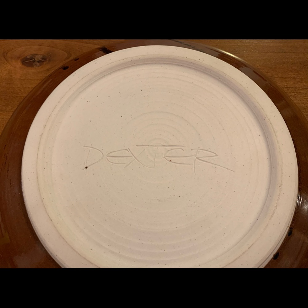 Walter Dexter large stoneware Bowl/Platter
excellent condition

Diameter 11.25” - Picture 3 of 5